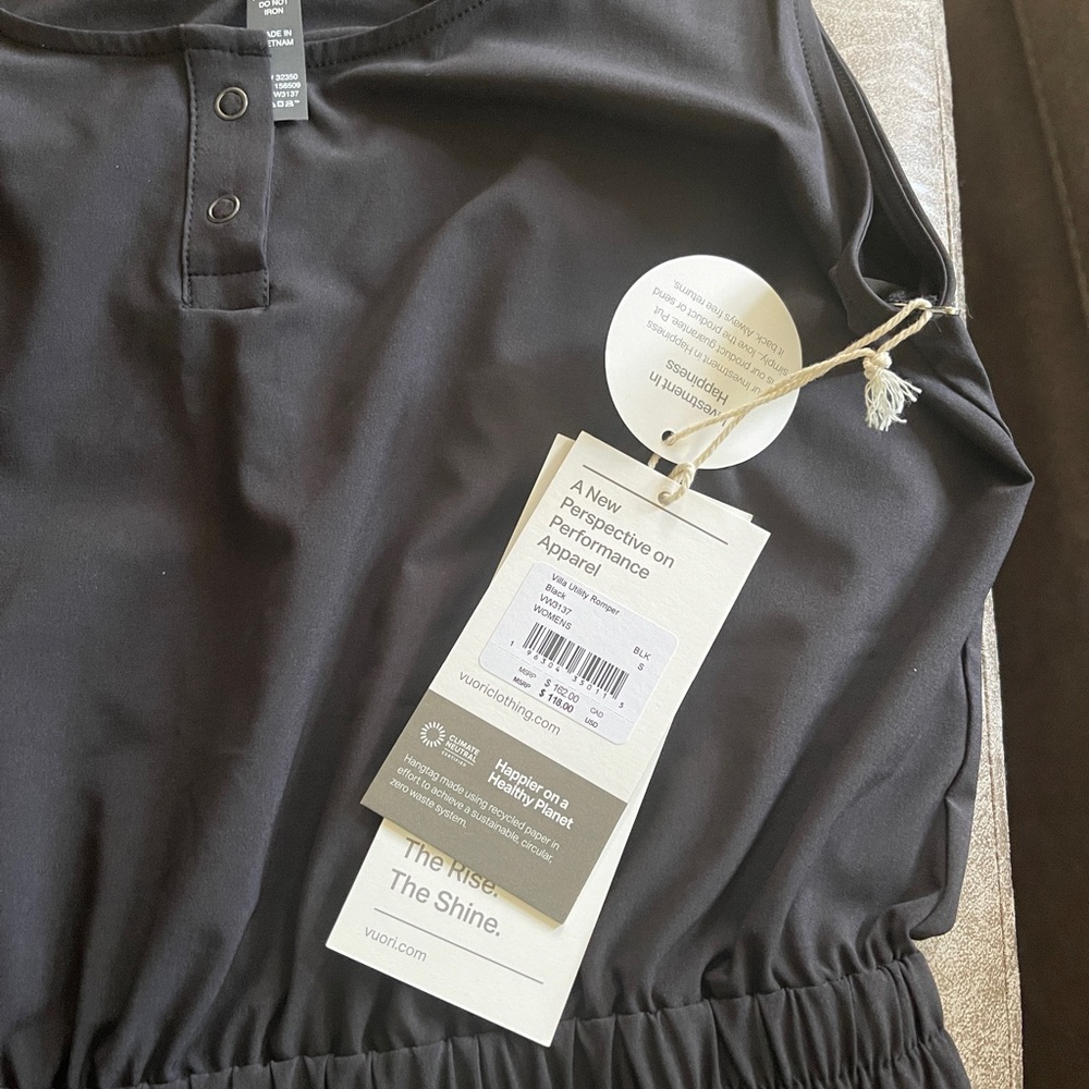 Vuori Villa Utility Romper size S - Picture 6 of 6